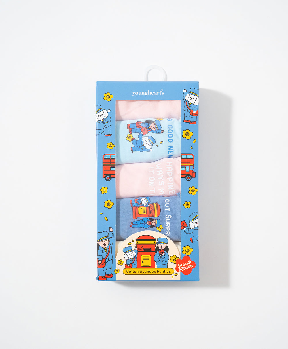 5-pack Low Waist Mini Graphic Panties