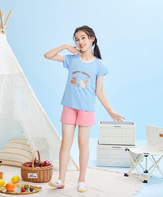 Youth Camping Pajama Set