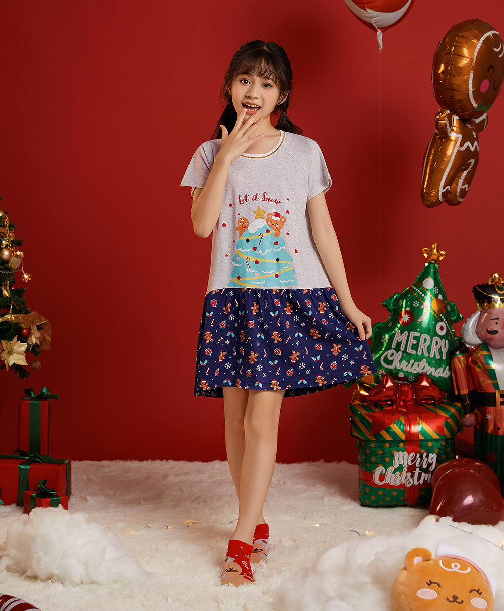 Youth red nightdress