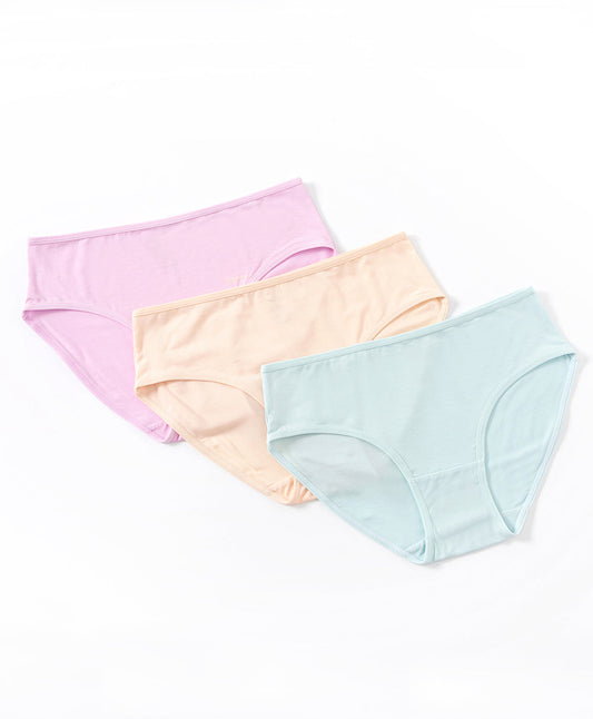 3pcs Modal Midi Pack Panties