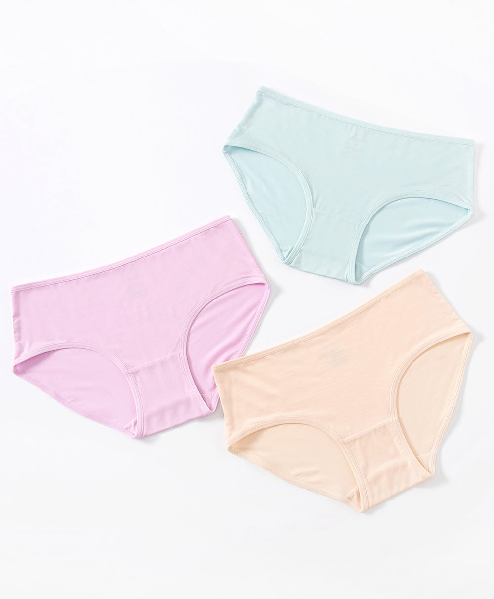 3pcs Modal Hipster Pack Panties