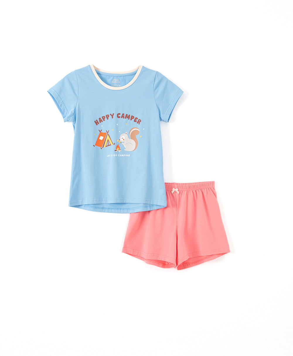 Youth Camping Pajama Set