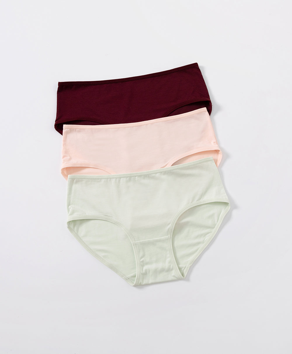 3pcs Modal Hipster Pack Panties