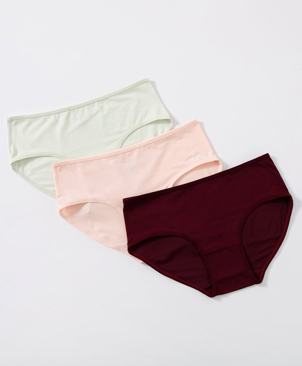 3pcs Modal Hipster Pack Panties